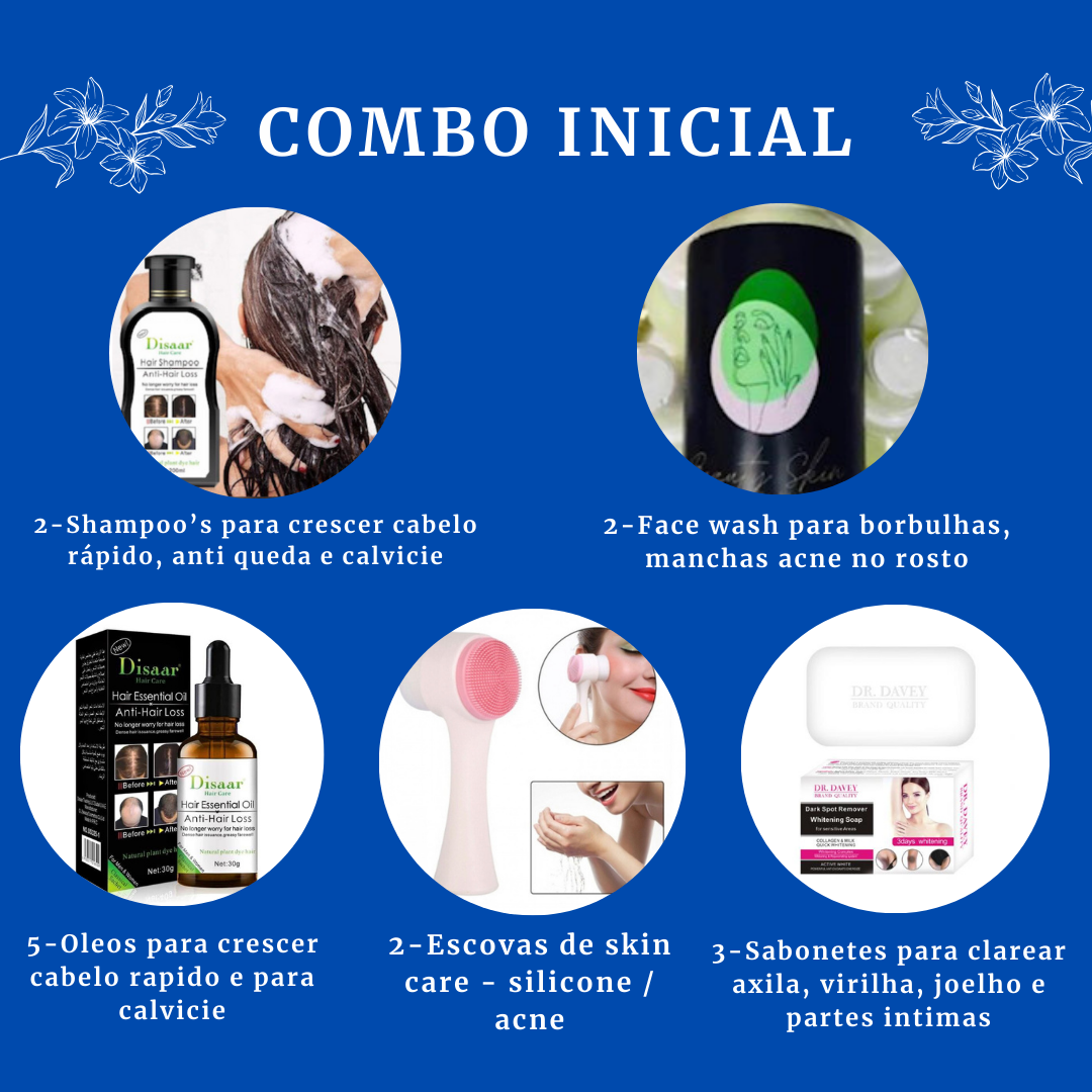 Combo inicial - 14 produtos variados - seja Revendedor - comece seu negocio agora