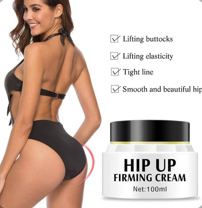 Levanta e da firmeza ao bum bum - bunda - Hip up firming cream - Embalagem 3 frascos